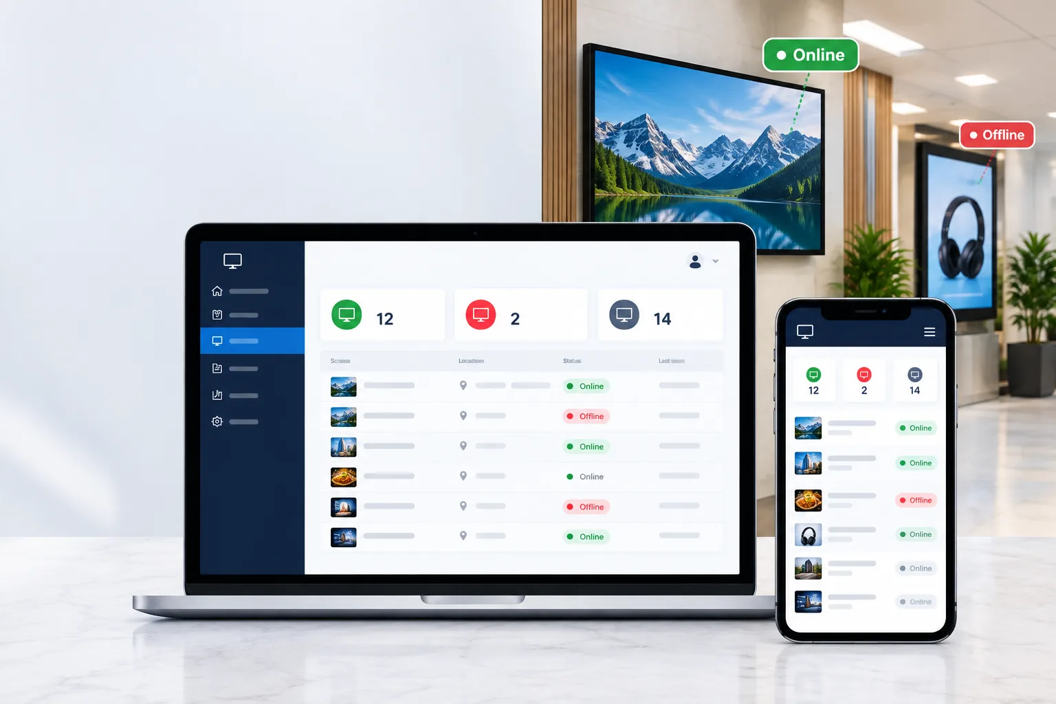 Remote Active Screen Status